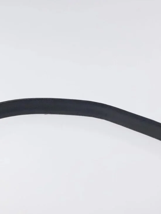 Christian Dior Trotter Canvas Shoulder Bag Navy Gold Auth BA3029 - Picture 9 of 16